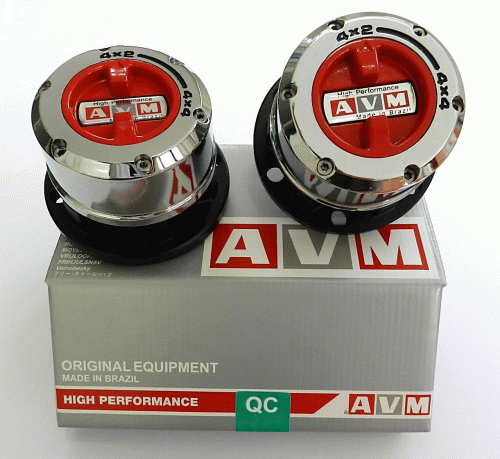 AVM REINFORCED FREEWHEEL HUBS MITSUBISHI PAJERO I-II/ L200/ HYUNDAI GALLOPER 28 SPLINES (HIGH PERFORMANCE)