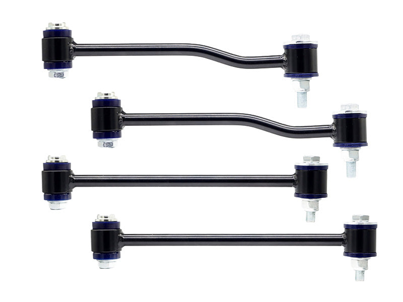 KIT BIELLETTE ALLUNGATE CON BOCCOLE IN POLIURETANO PER JEEP WRANGLER JK
