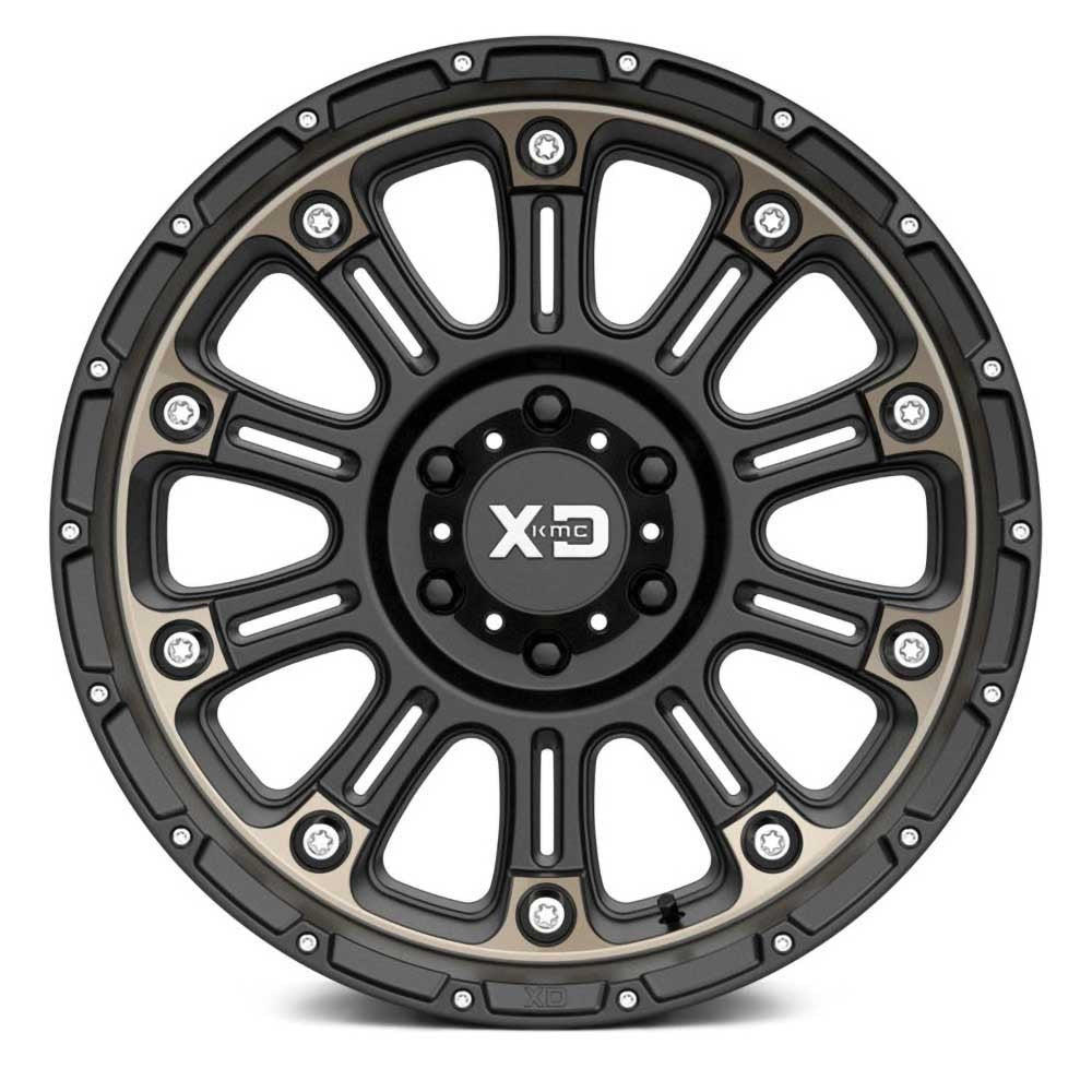 Alloy wheel XD829 Hoss II Satin Black Machined Dark Tint XD Series - Autoricambi4x4