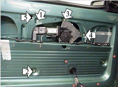 ALZACRISTALLI ELETTRICO SINISTRO FIAT PANDA 141 - Autoricambi4x4