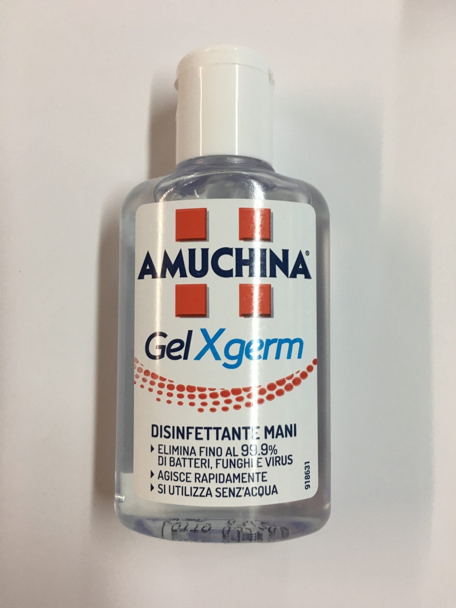 AMUCHINA GEL X - GERM DISINFETTANTE MANI 80ml - Autoricambi4x4