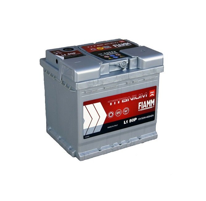 BATTERIA AUTO FIAMM L150P 50AH 460A 12V - Autoricambi4x4