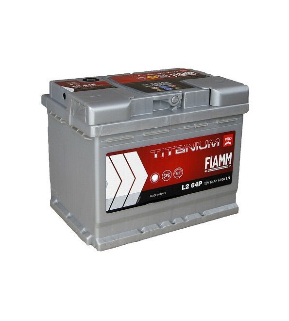 BATTERIA AUTO FIAMM L264P 64Ah 610A 12V - Autoricambi4x4