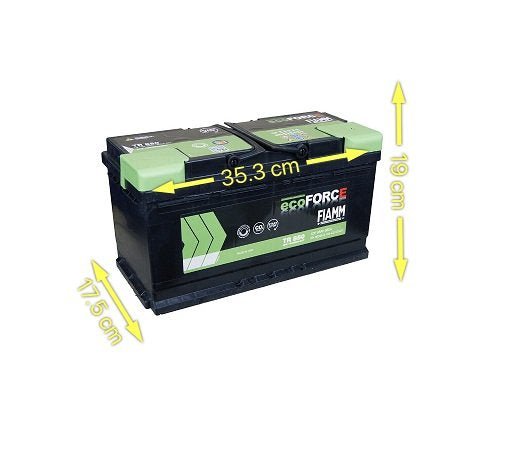 BATTERIA AUTO FIAMM TR850 95Ah 850A 12V - Autoricambi4x4