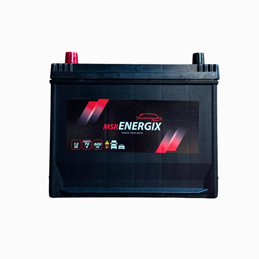 BATTERIA MSR ENERGIX D26X75 12 V 70 AH 600 A EN - Autoricambi4x4