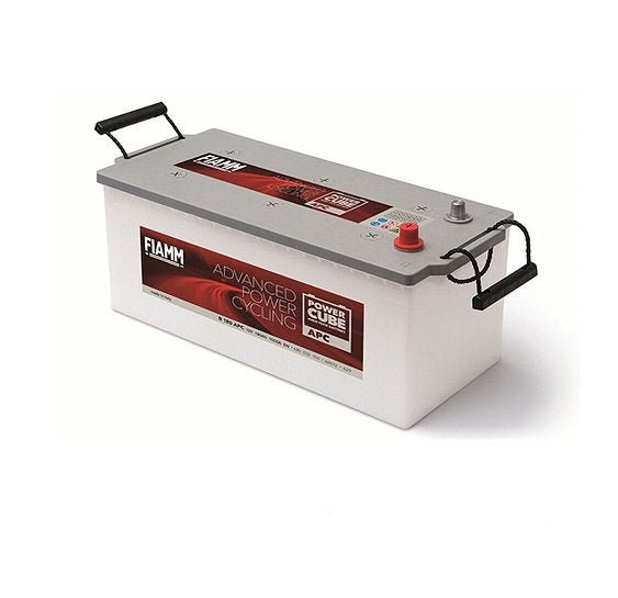 BATTERIA TRATTORE CAMION FIAMM 180Ah 1000A 12V – APC POWERCUBE B180 (SX) - Autoricambi4x4
