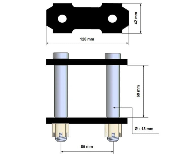BISCOTTINO BALESTRA TOYOTA HILUX/ 4 RUNNER (ORIGINALE) - Autoricambi4x4