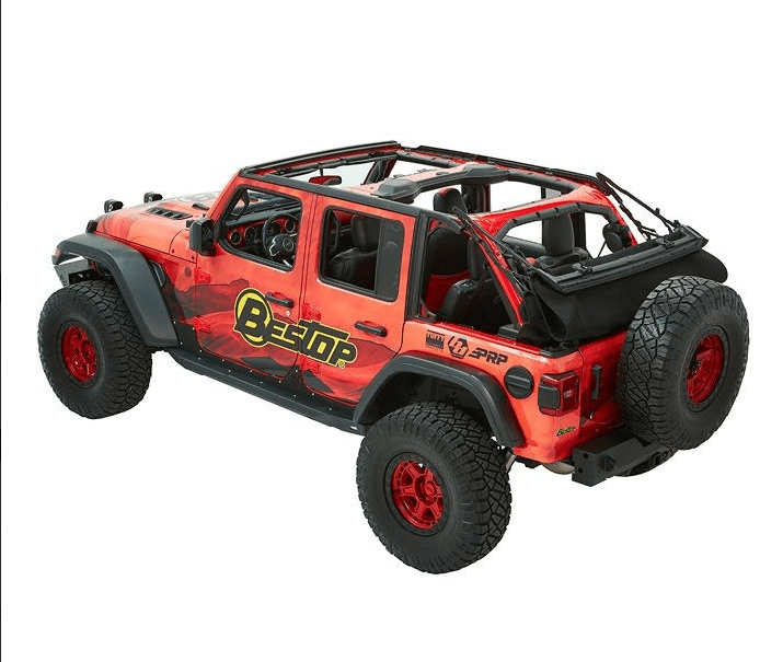 CAPPOTTINA BESTOP TREK TOP ULTRA JEEP WRANGLER JL 4 PORTE - Autoricambi4x4
