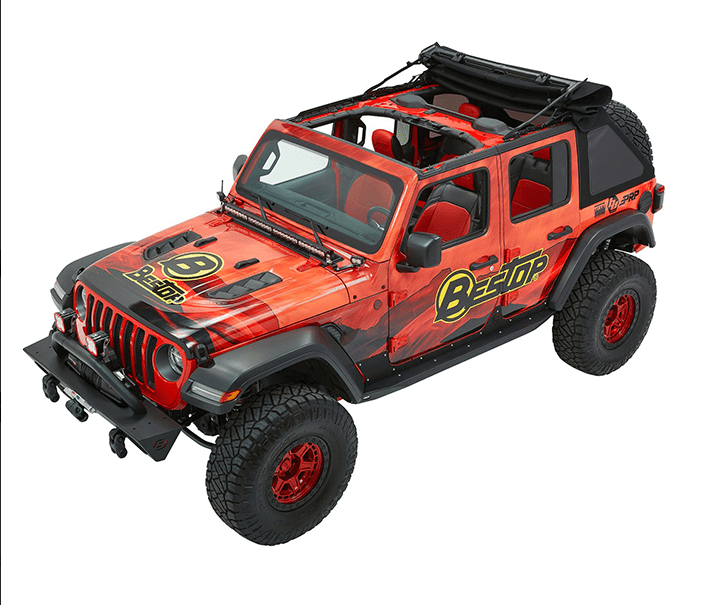 CAPPOTTINA BESTOP TREK TOP ULTRA JEEP WRANGLER JL 4 PORTE - Autoricambi4x4