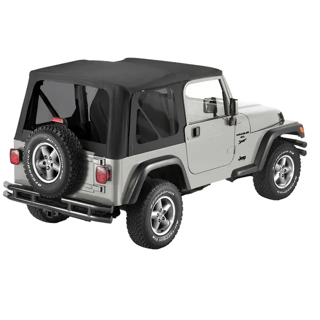 CAPPOTTINA JEEP WRANGLER TJ CON VETRI SCURI (SENZA PORTE) - Autoricambi4x4