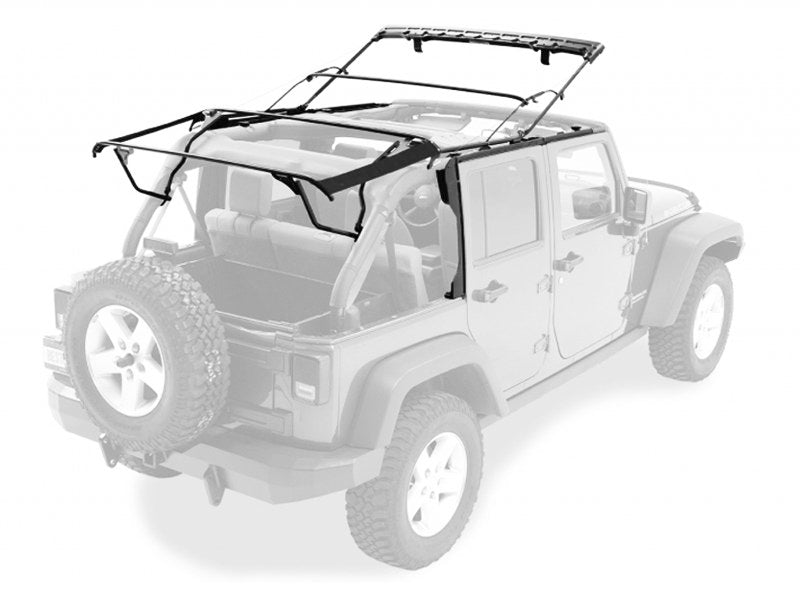 CAPPOTTINA SUPER TOP NX BESTOP JEEP WRANGLER JK 4 PORTE - Autoricambi4x4