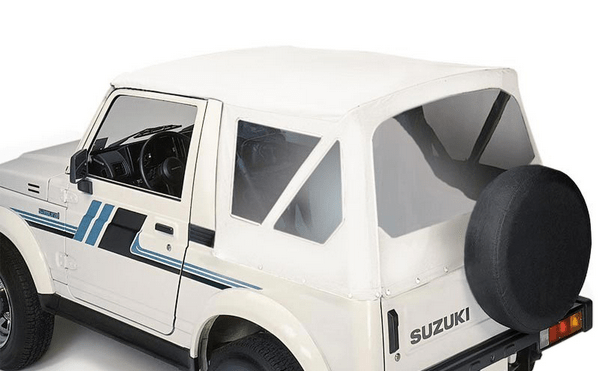 CAPPOTTINA SUZUKI SJ/ SAMURAI CON VETRI SCURI (BIANCA) - Autoricambi4x4