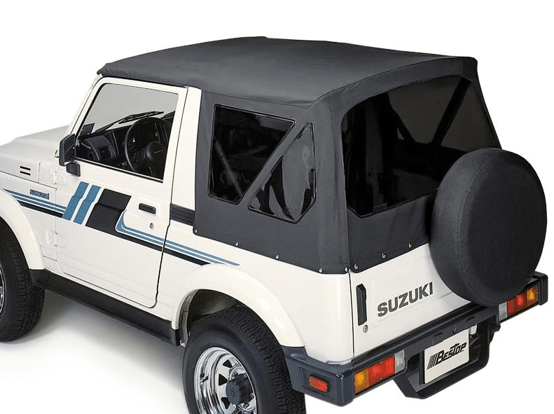 CAPPOTTINA SUZUKI SJ/ SAMURAI CON VETRI SCURI (NERA) - Autoricambi4x4