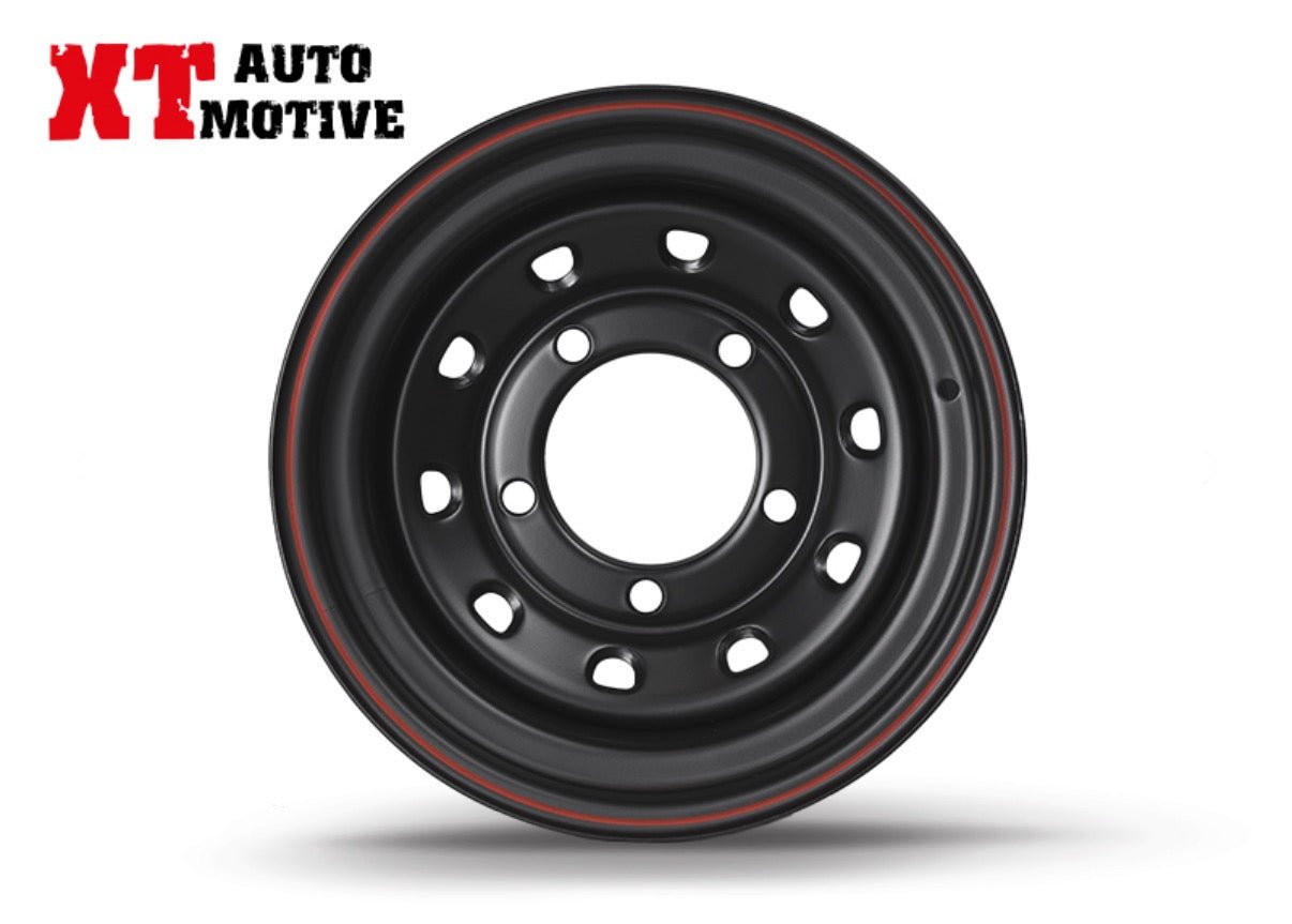 CERCHIO 15x8 ET - 20 DAYTONA NERO PER LAND ROVER - Autoricambi4x4