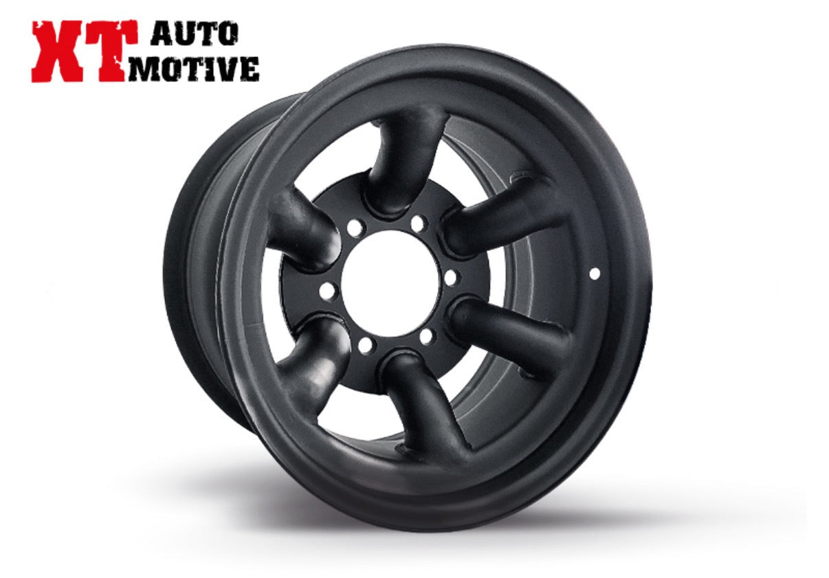 CERCHIO 15x8 ET - 35 TRACROCK NERO PER OPEL - Autoricambi4x4