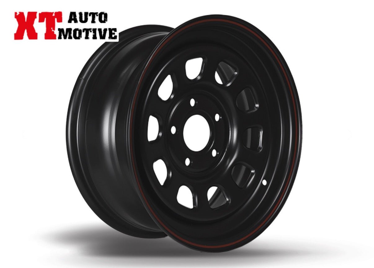 Cerchio 16X7 ET 20 Daytona nero per Land Rover Discovery 2 (TD5) - Autoricambi4x4 - vista 3