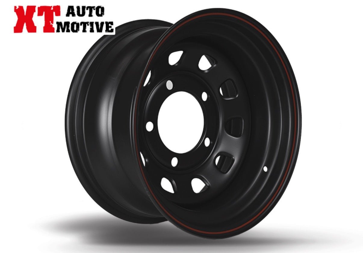 CERCHIO 16x8 ET - 25 DAYTONA NERO PER LAND ROVER - Autoricambi4x4