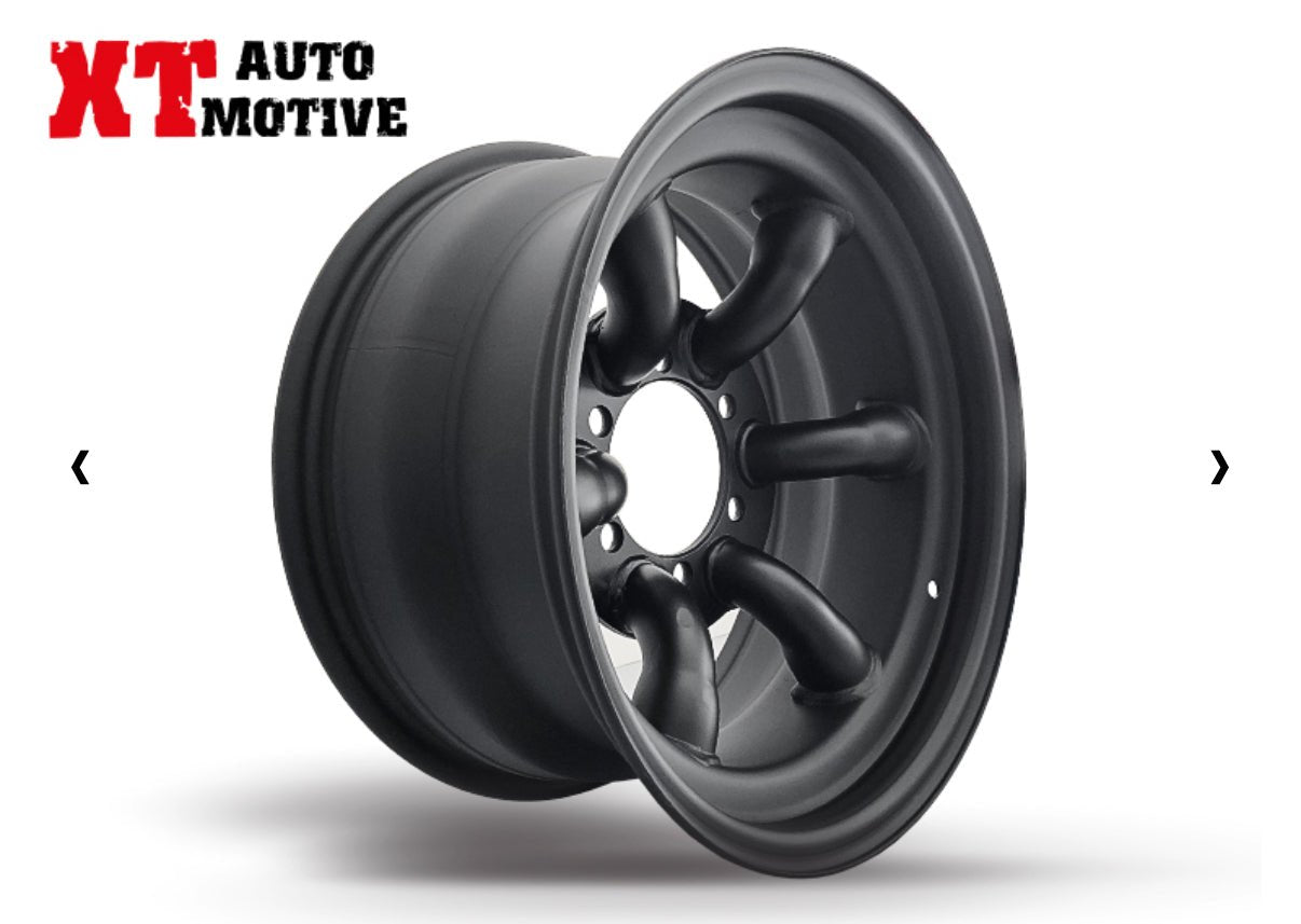 CERCHIO 16x8 ET - 30 TRACROCK NERO PER NISSAN - Autoricambi4x4