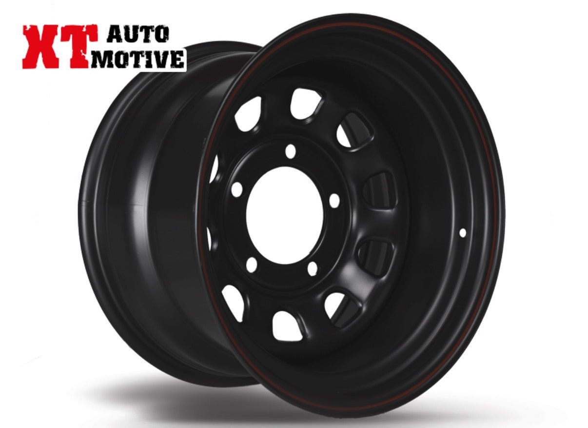 Cerchio 17X10 ET -30 Daytona nero per Land Rover - Autoricambi4x4 - vista 3