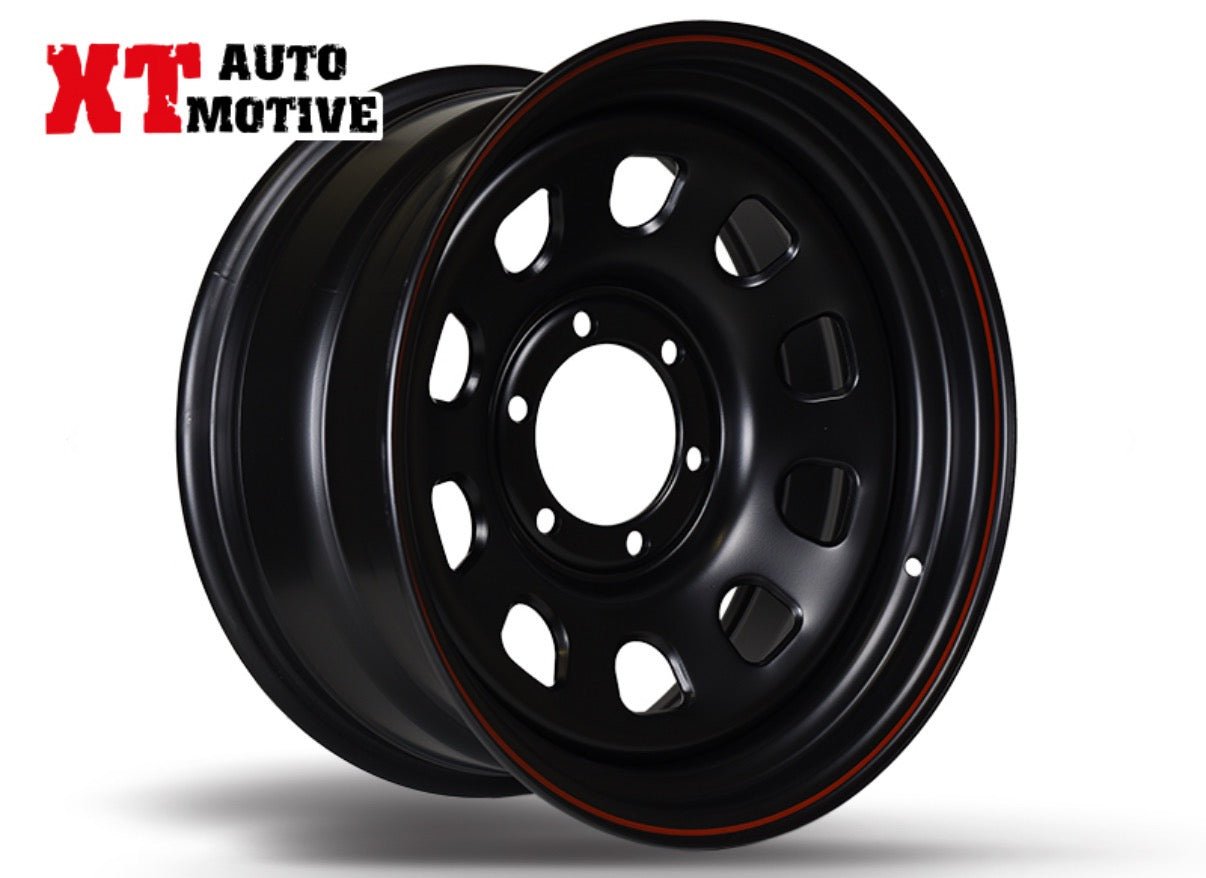CERCHIO 17x8 ET - 10 DAYTONA NERO PER FORD RANGER - Autoricambi4x4
