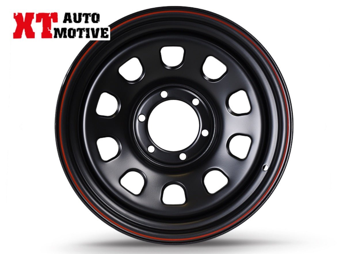 CERCHIO 17x8 ET - 10 DAYTONA NERO PER NISSAN - Autoricambi4x4