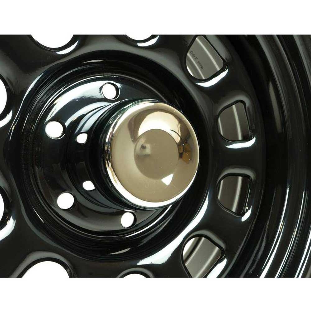 Cerchio in acciaio Sputnik Nero Lucido OFD - Autoricambi4x4