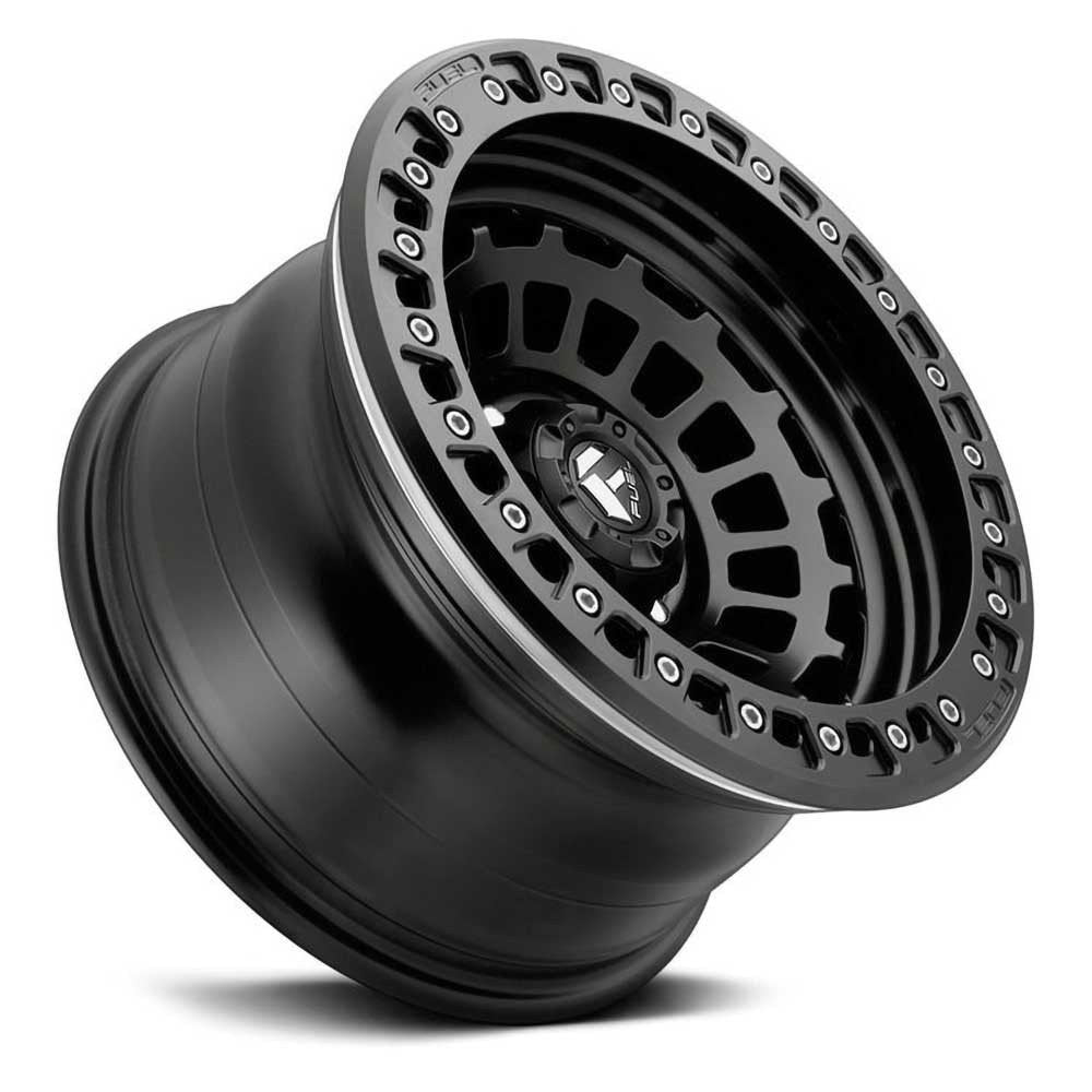 Cerchio in lega D101 Zephyr Beadlock Matte Black Fuel - Autoricambi4x4