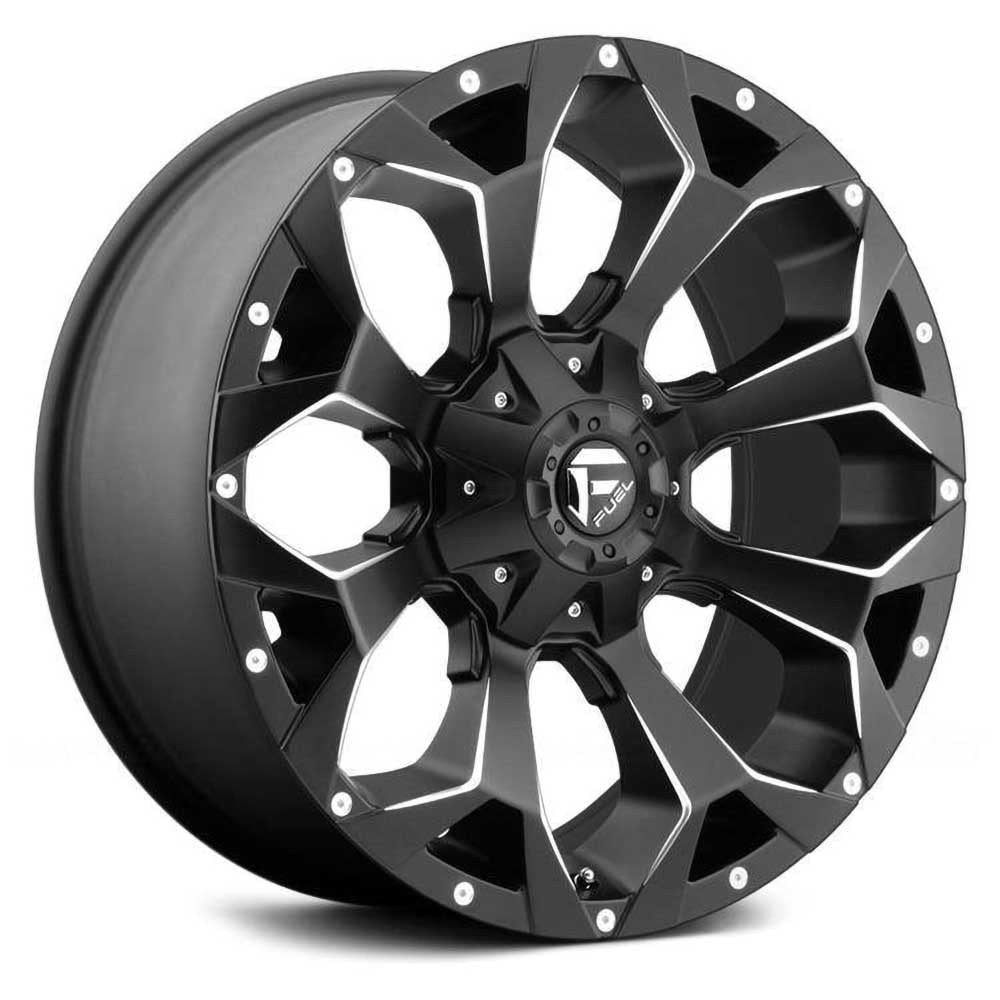 Cerchio in lega D546 Assault Matte Black Milled Fuel - Autoricambi4x4