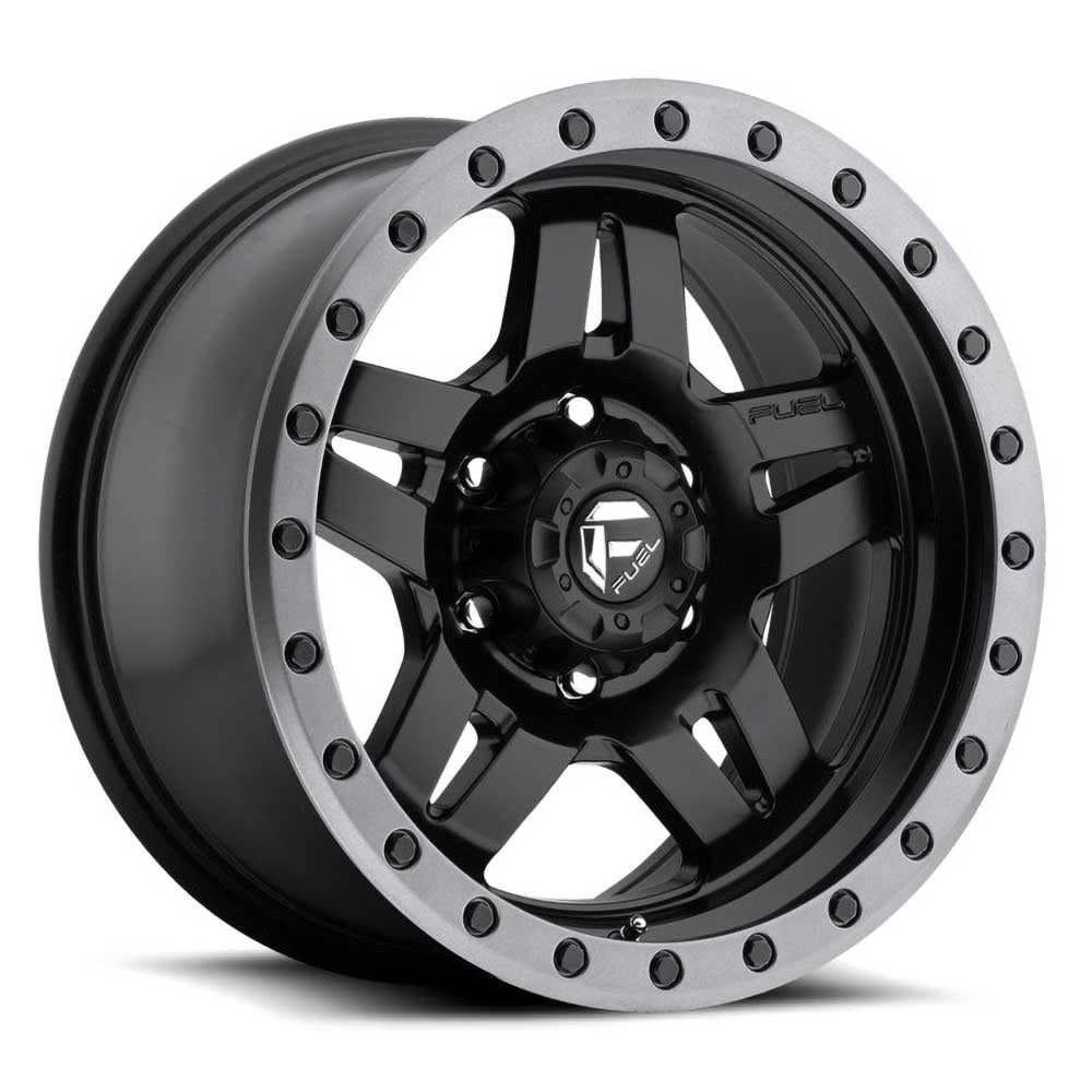 Cerchio in lega D557 Anza Matte Black/Gunmetal Ring Fuel - Autoricambi4x4