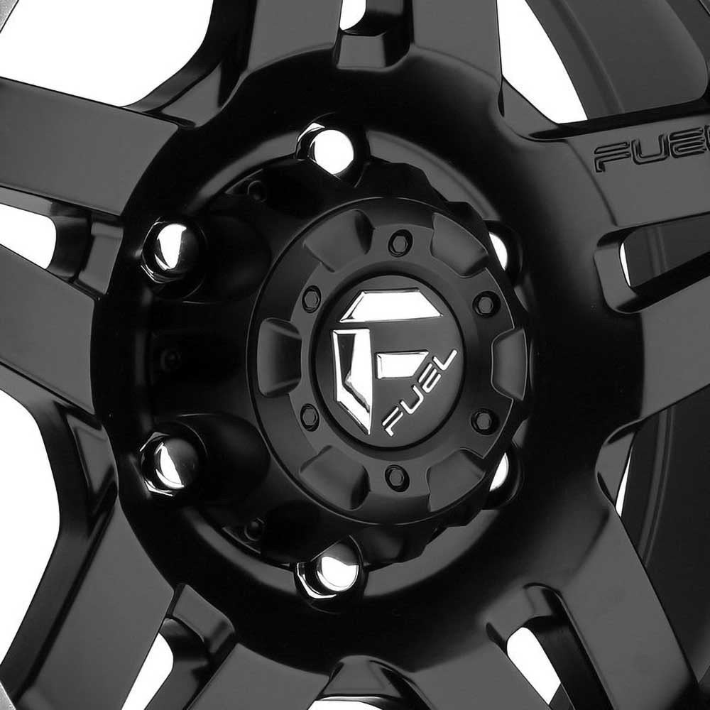 Cerchio in lega D557 Anza Matte Black/Gunmetal Ring Fuel - Autoricambi4x4