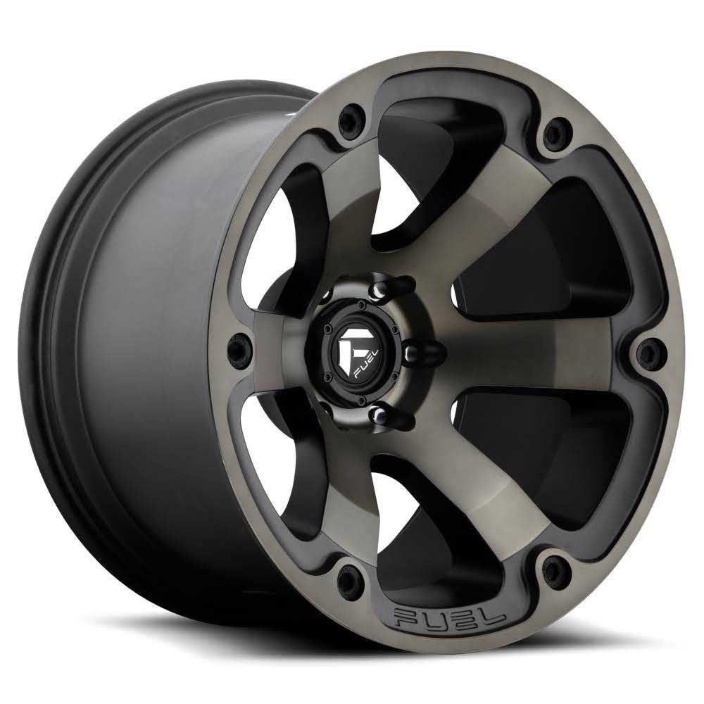 Cerchio in lega D564 Beast Matte Black/Double Dark Tint Fuel - Autoricambi4x4