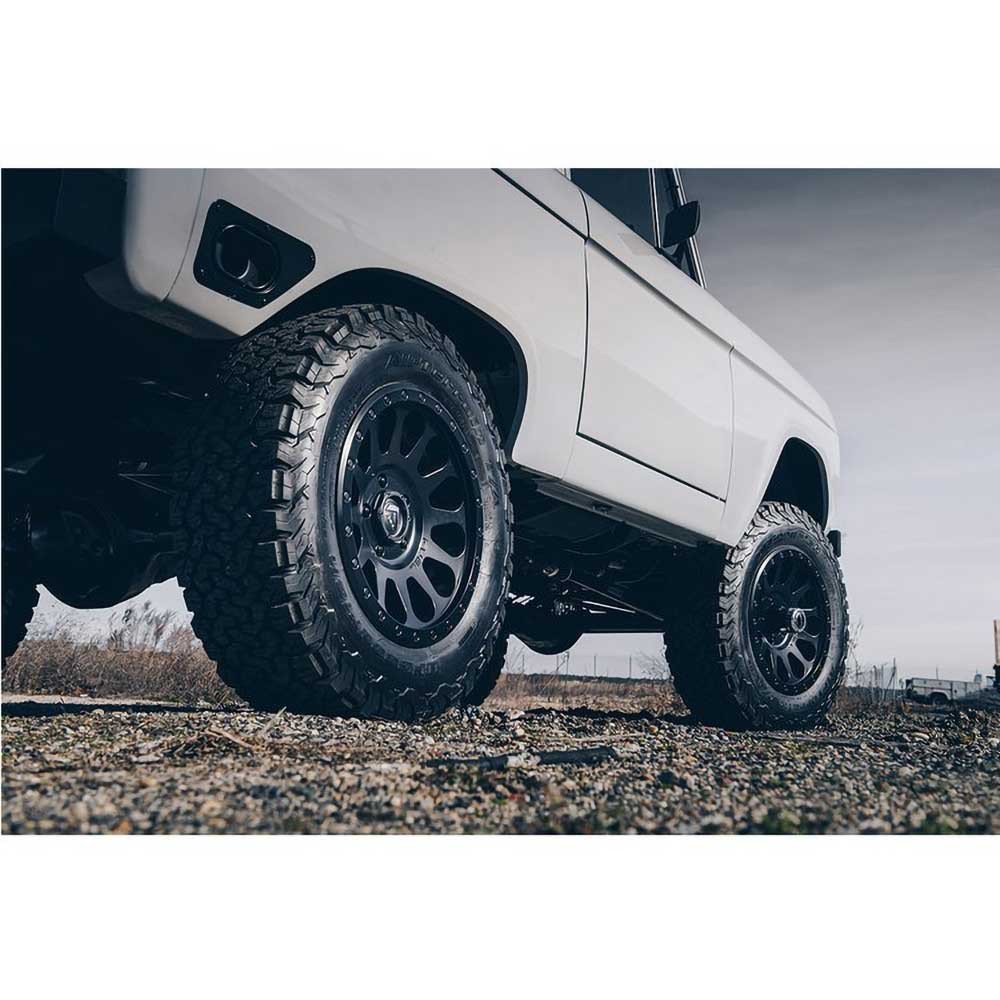 Cerchio in lega D579 Vector Anello Nero Opaco Fuel - Autoricambi4x4