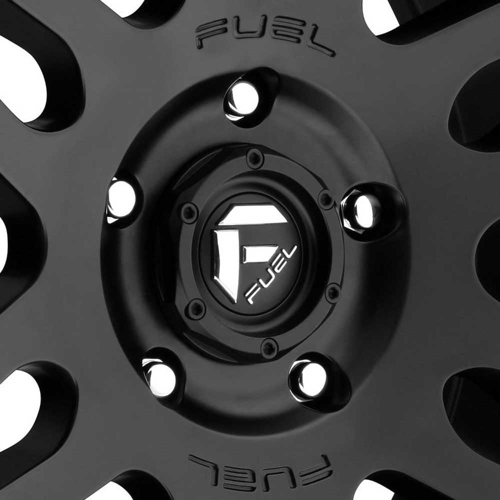 Cerchio in lega D584 Recoil Matte Black Fuel - Autoricambi4x4