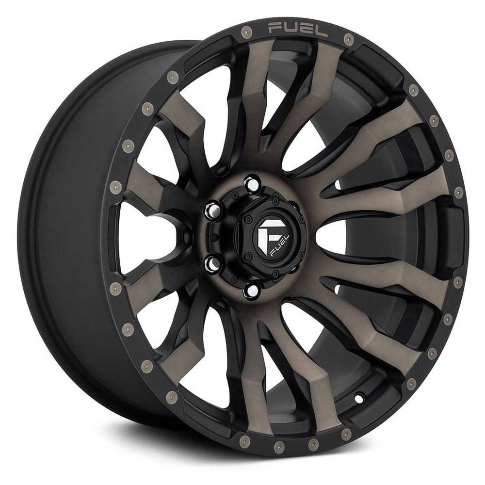 Cerchio in lega D674 Blitz Matte Black/Double Dark Tint Fuel - Autoricambi4x4