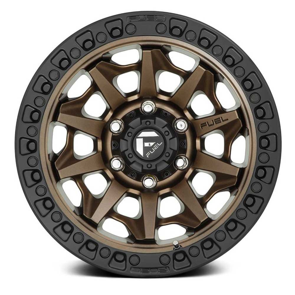 Cerchio in lega D696 Covert Matte Bronze/Black Bead Ring Fuel - Autoricambi4x4