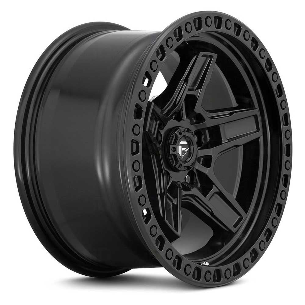 Cerchio in lega D697 Kicker Matte Black Fuel - Autoricambi4x4