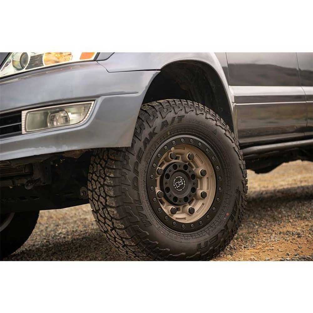 Cerchio in lega Desert/Matte Black Garrison Beadlock Black Rhino - Autoricambi4x4