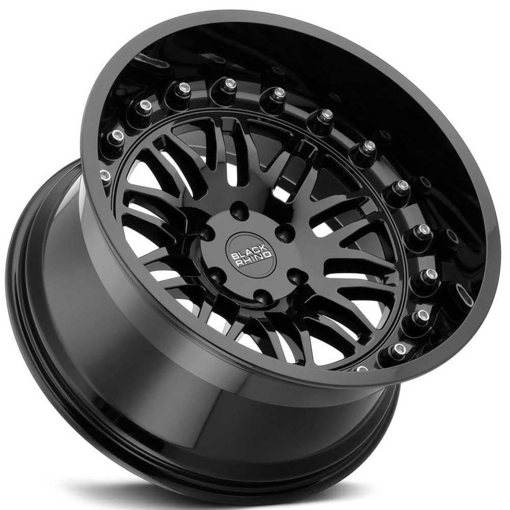 Cerchio in lega Gloss Black Fury Black Rhino - Autoricambi4x4