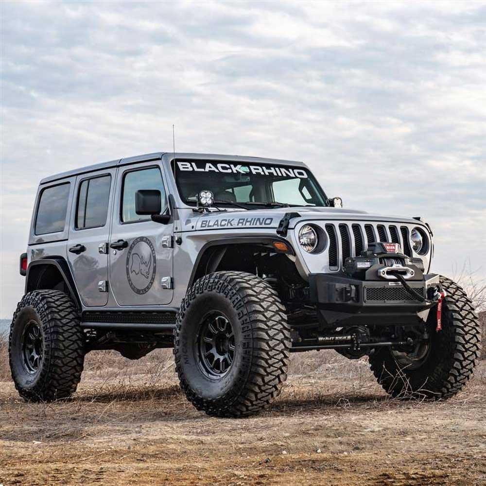 Cerchio in lega Matte Black Chase Black Rhino - Autoricambi4x4