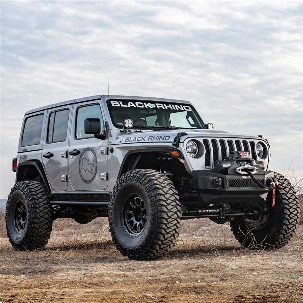 Cerchio in lega Matte Black Chase Black Rhino - Autoricambi4x4