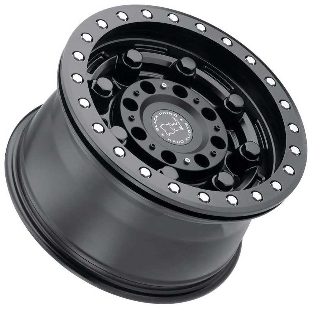 Cerchio in lega Matte Black Garrison Beadlock Black Rhino - Autoricambi4x4
