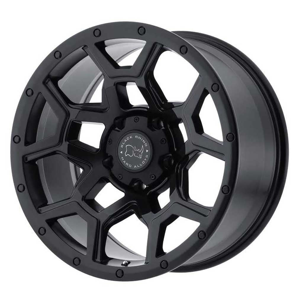 Cerchio in lega Matte Black Overland Black Rhino - Autoricambi4x4