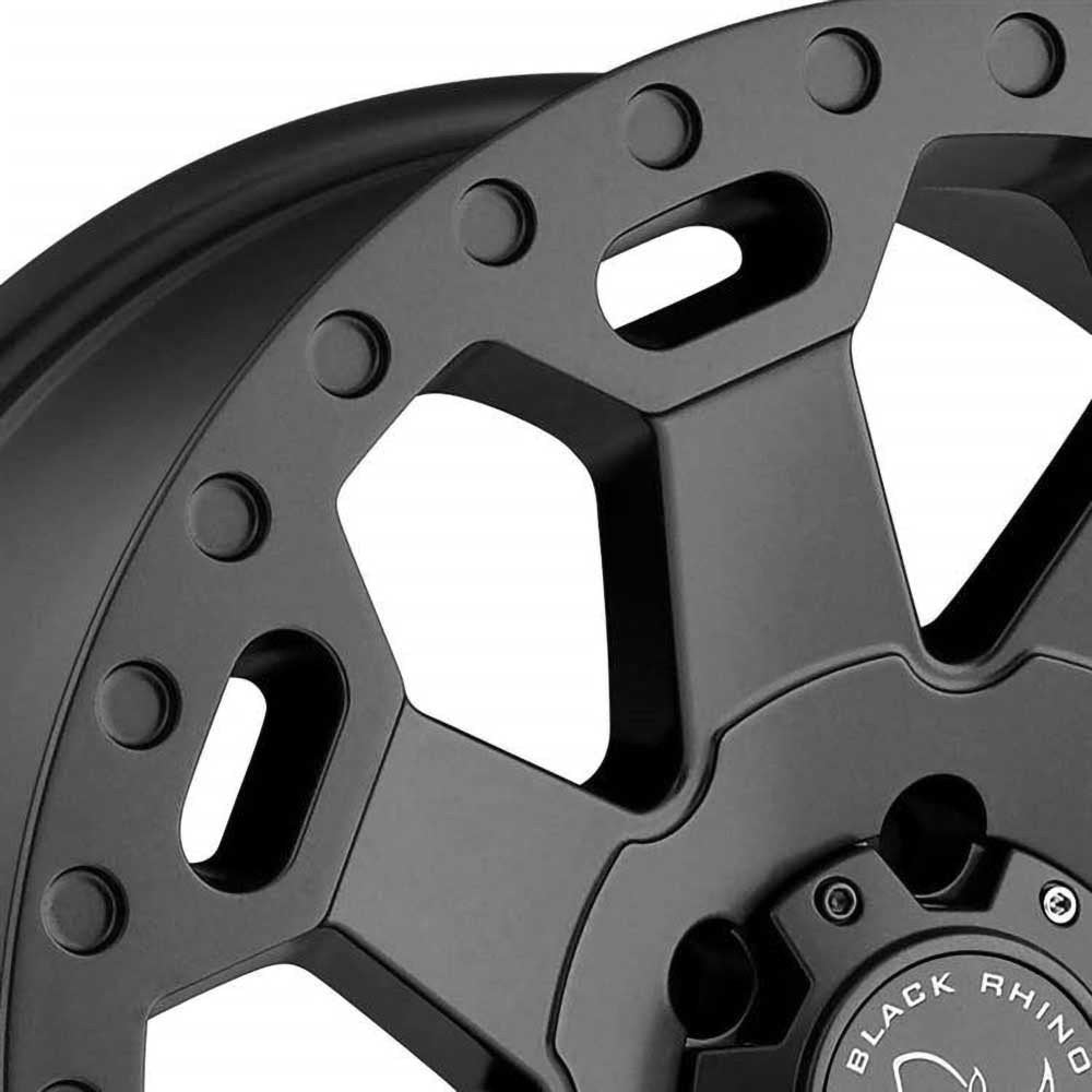 Cerchio in lega Matte Gunmetal Warlord Black Rhino - Autoricambi4x4