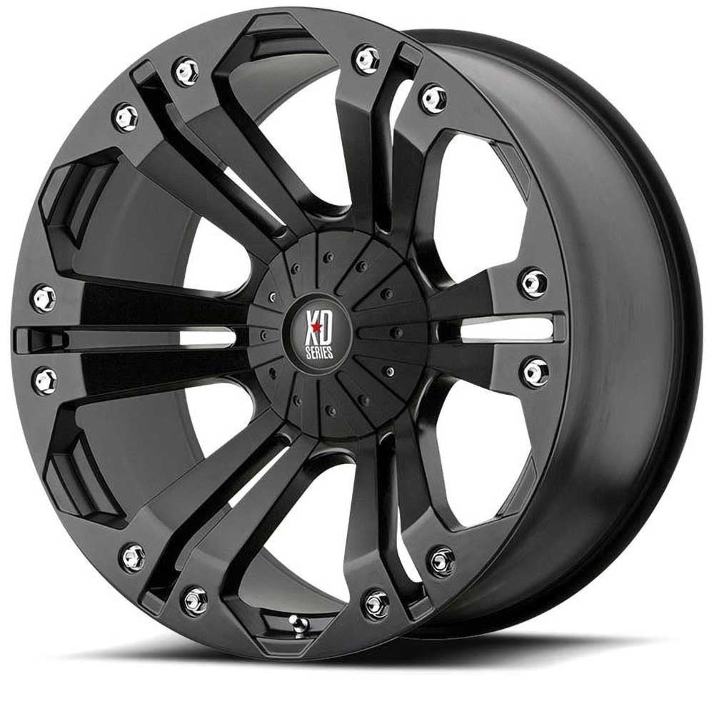 Cerchio in lega XD778 Monster Matte Black XD Series - Autoricambi4x4
