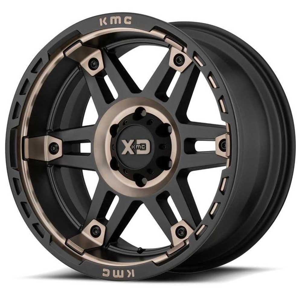 Cerchio in lega XD840 Spy II Satin Black/Dark Tint XD Series - Autoricambi4x4