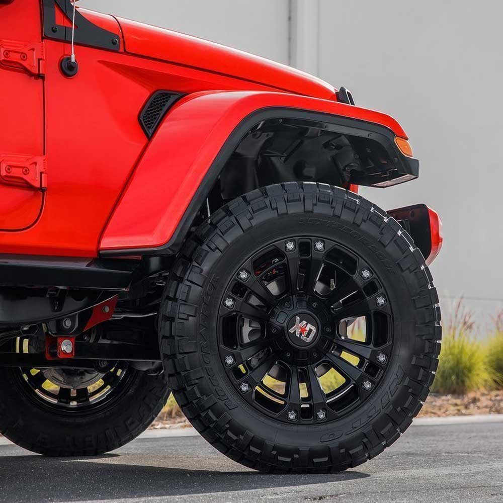 Cerchio in lega XD851 Monster 3 Satin Black XD Series - Autoricambi4x4