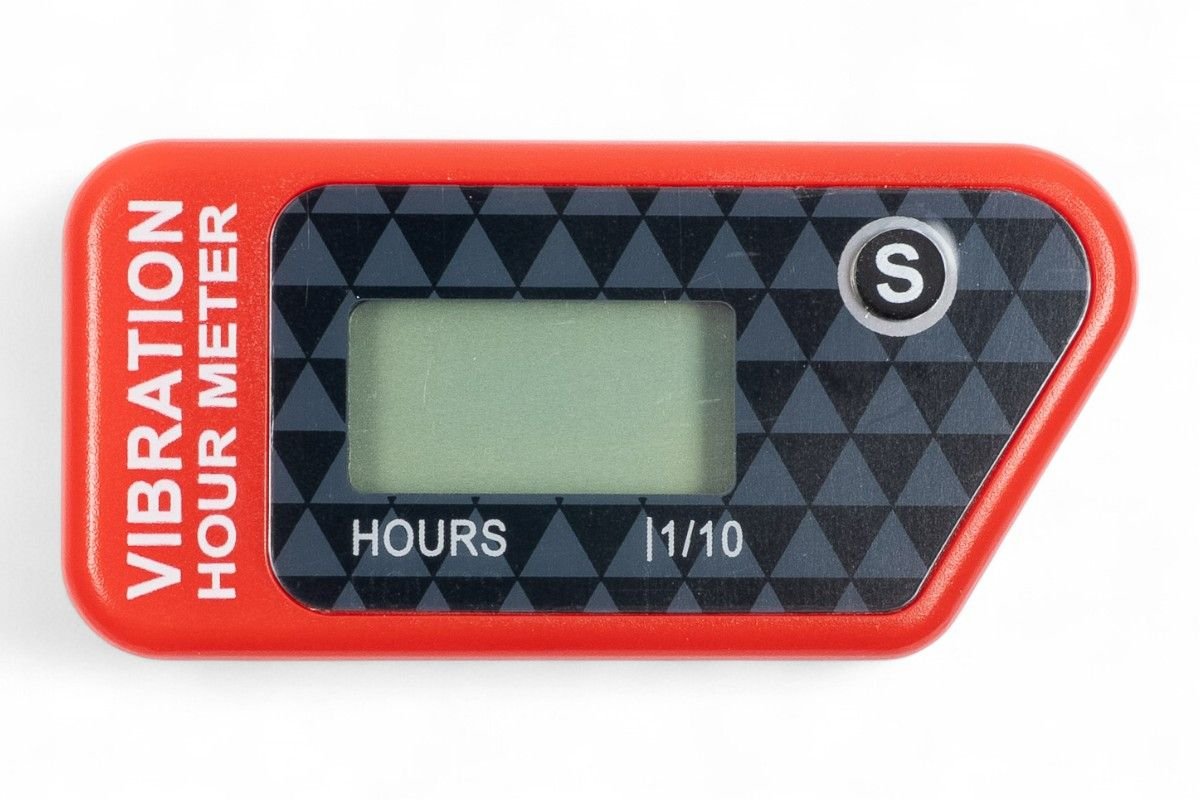 CONTAORE DIGITALE A VIBRAZIONE PARZIALMENTE RESETTABILE ROSSO - Autoricambi4x4