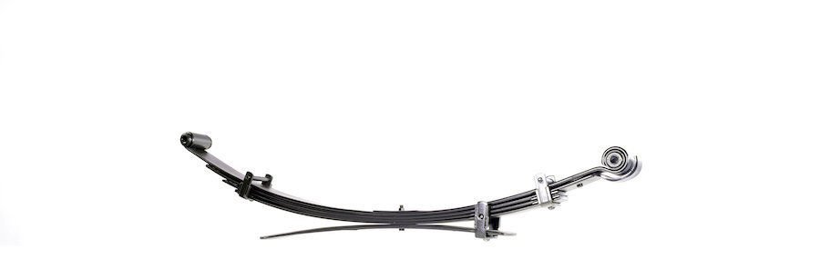 COPPIA BALESTRE MITSUBISHI L200 K74T/PAJERO RINFORZATA A 5 FOGLI DI CUI 1 DOPPIO - Autoricambi4x4