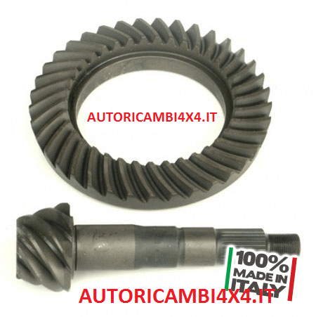 COPPIA CONICA 5.43 PER NISSAN PATROL GR Y60/61 ANTERIORE - Autoricambi4x4