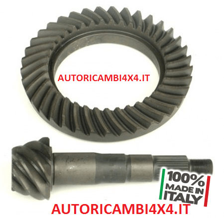 COPPIA CONICA 5.43 PER NISSAN PATROL GR Y60/61 POSTERIORE - Autoricambi4x4